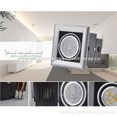 9W LED Cabinet Light, 85-265V AC Input Voltage, Bridgelux/Epistar Chip, 80-100lm/W, CE/RoHS MarkNew